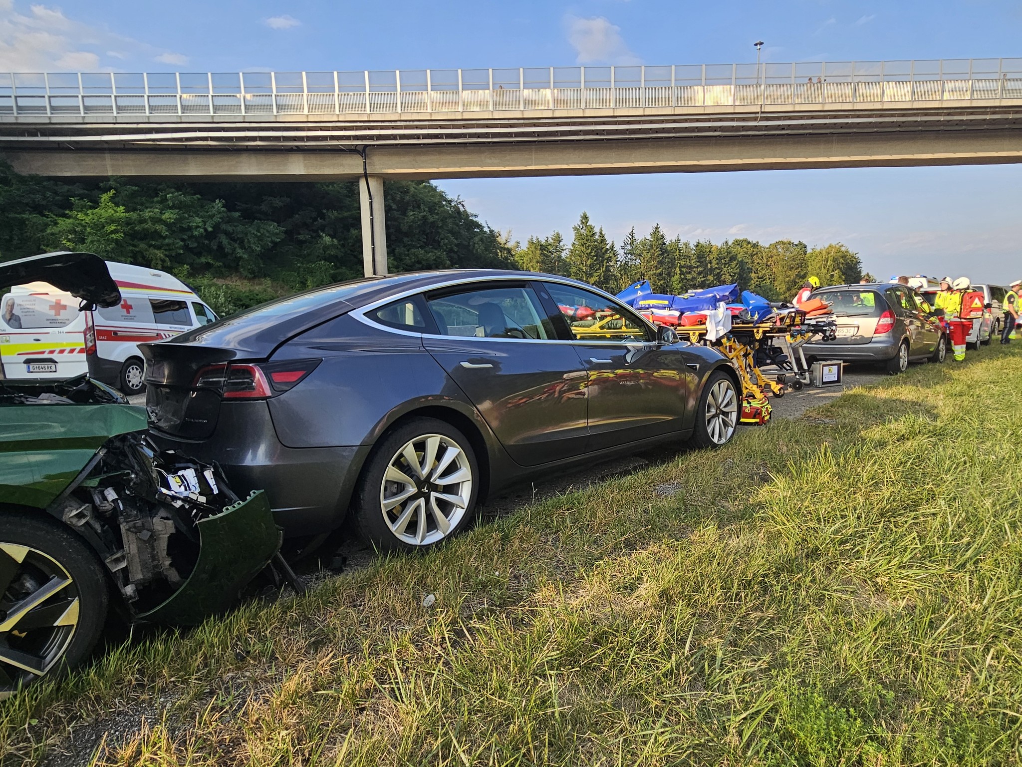 Prometna nesreča pri Gradcu