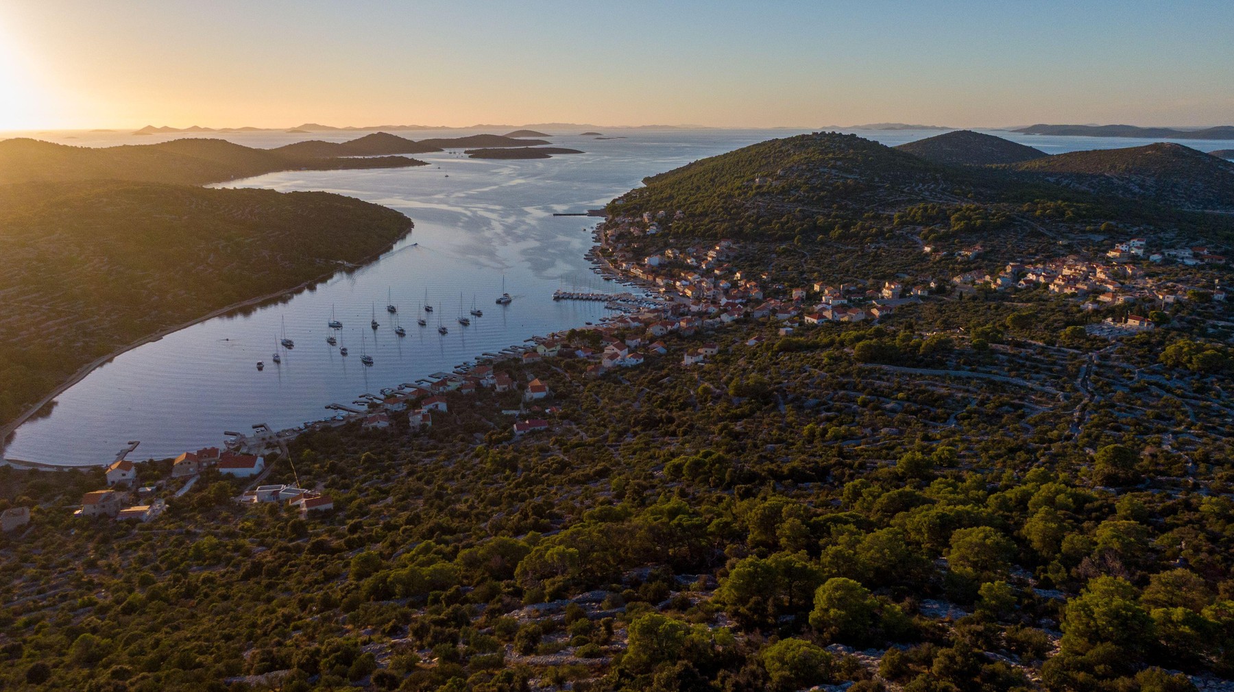 Prizor z otoka Kaprije