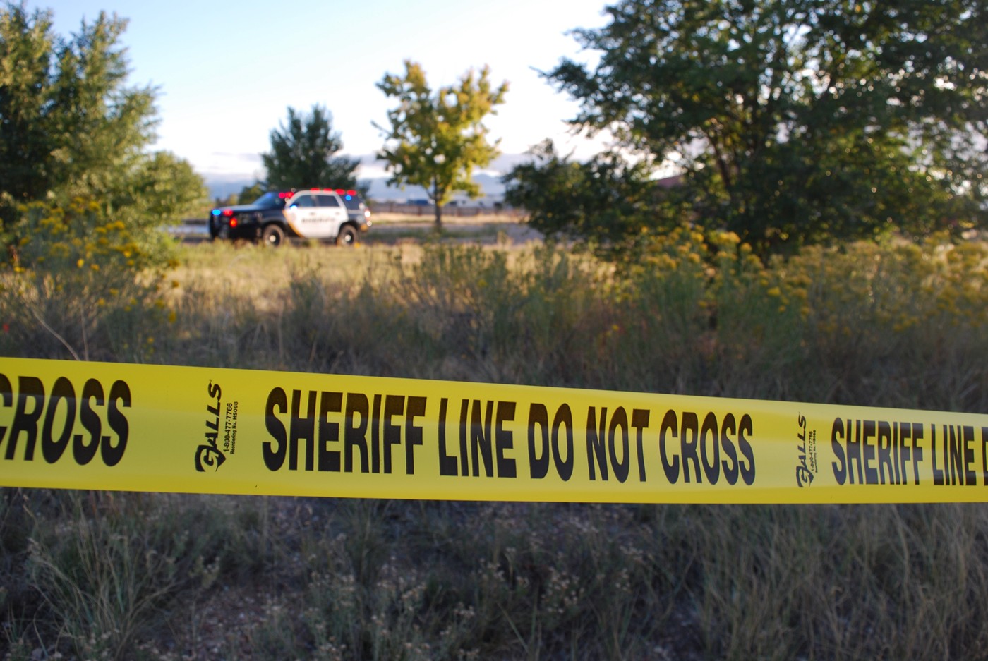 Policijski trak v ameriški zvezni državi Kolorado