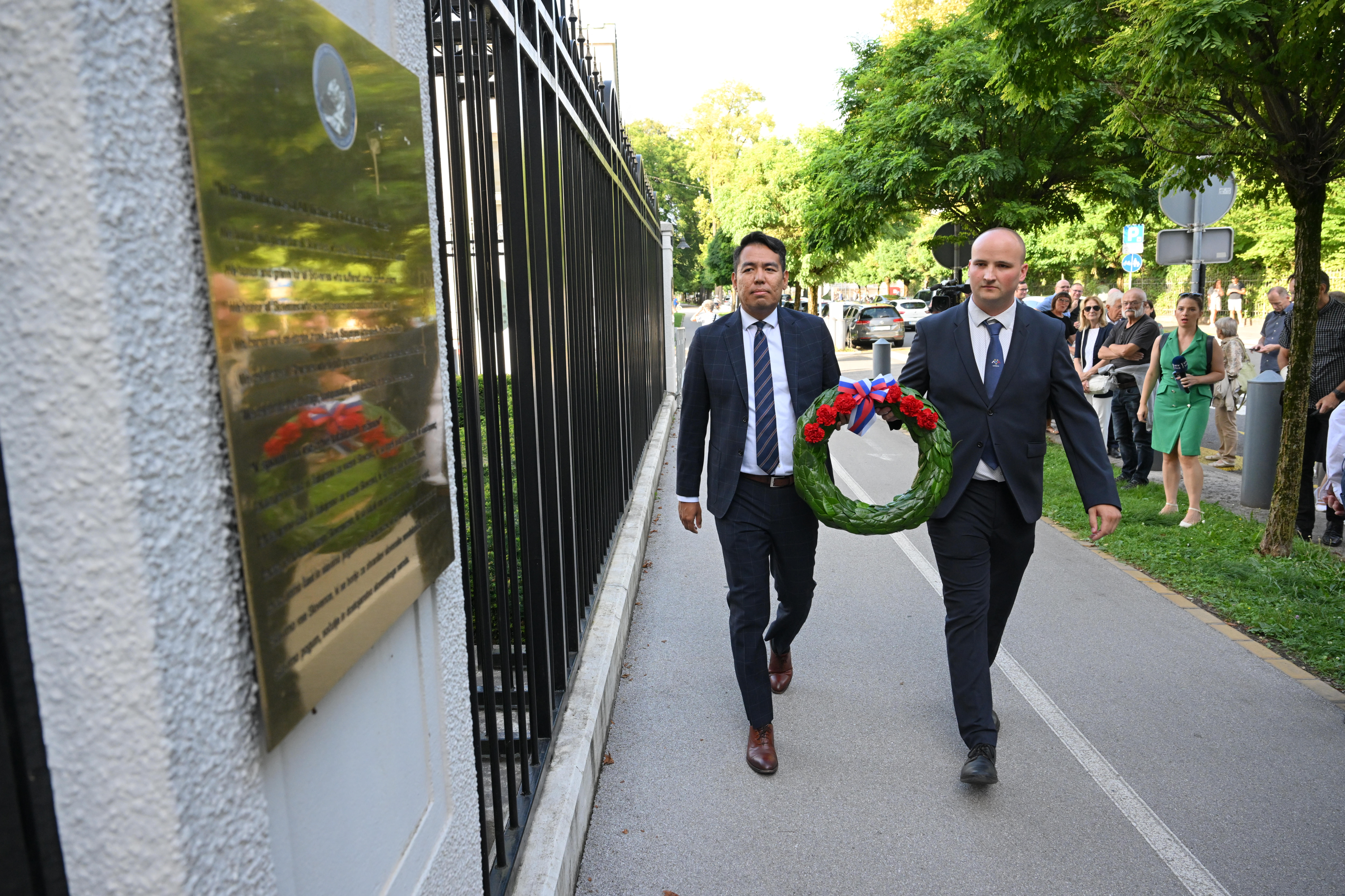 Slovenija, Ljubljana 22.08.2025, 22. avgust 2025 Evropski dan spomina na žrtve vseh tot