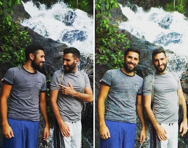 Na tajskem našel dvojnika