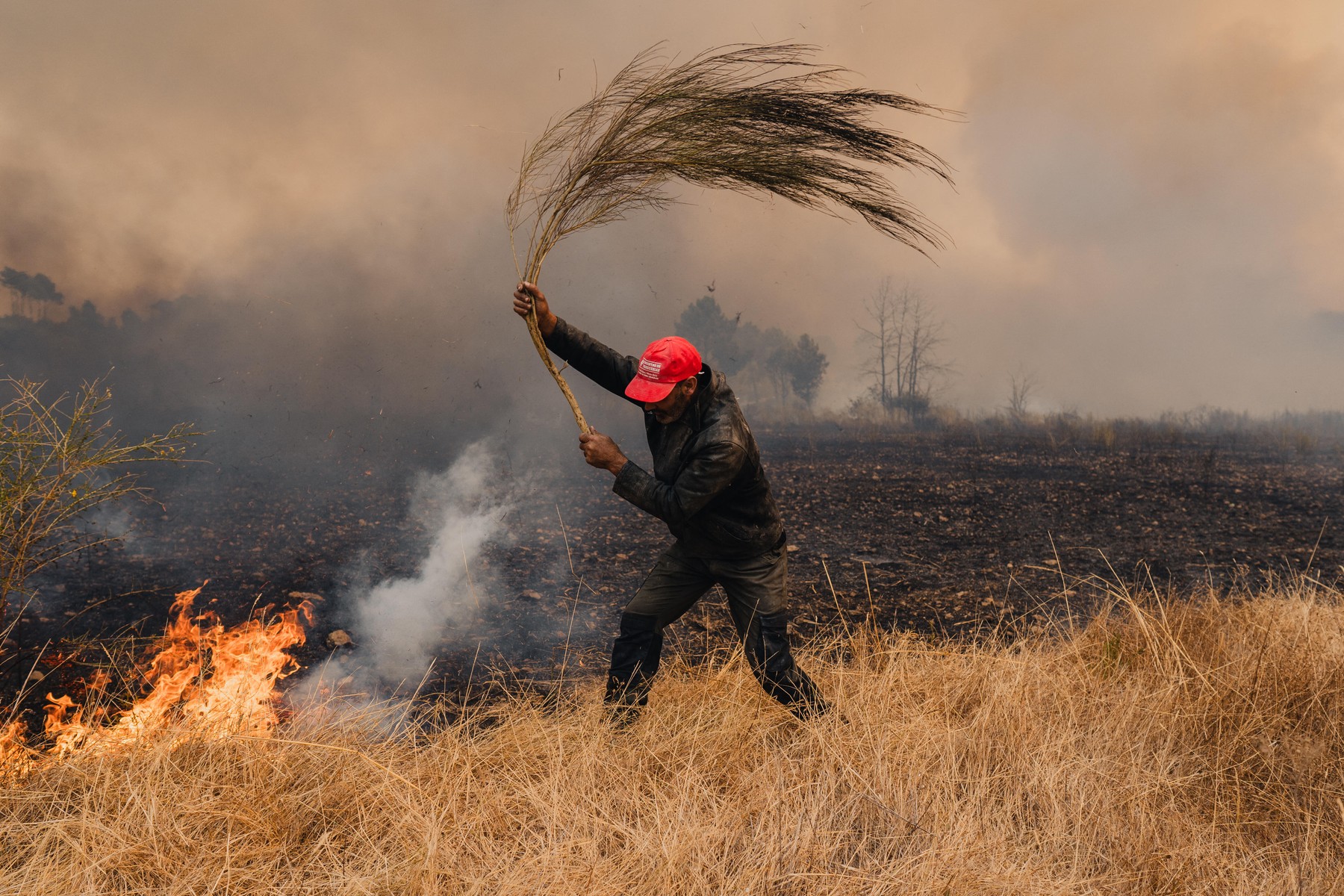 V požarih na Portugalskem četrta smrtna žrtev,