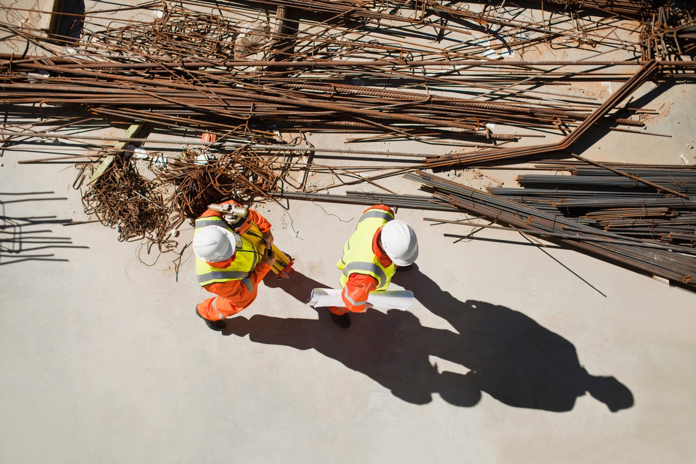 Delavca na gradbišču