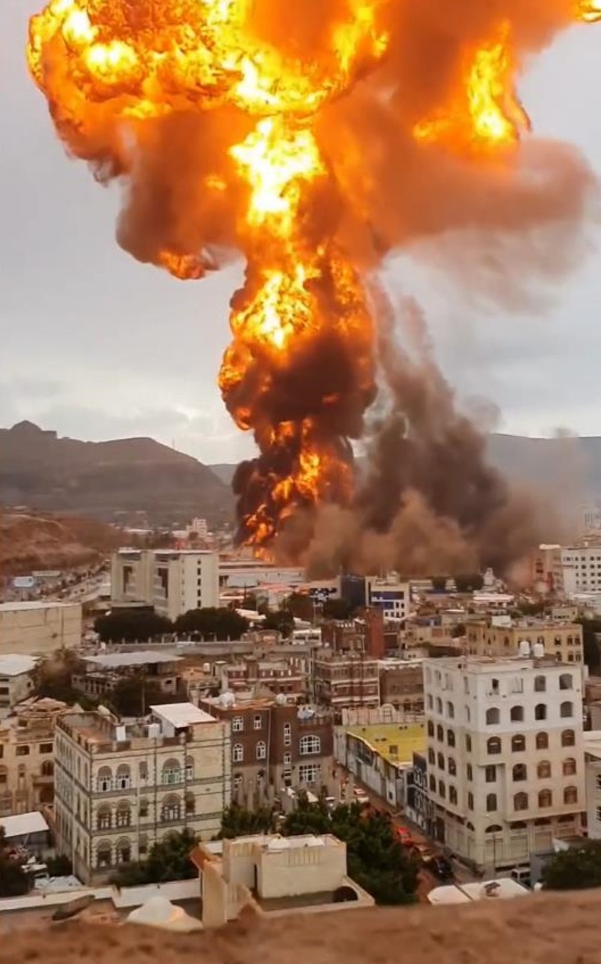 Izraelski napad na Sano v Jemnu