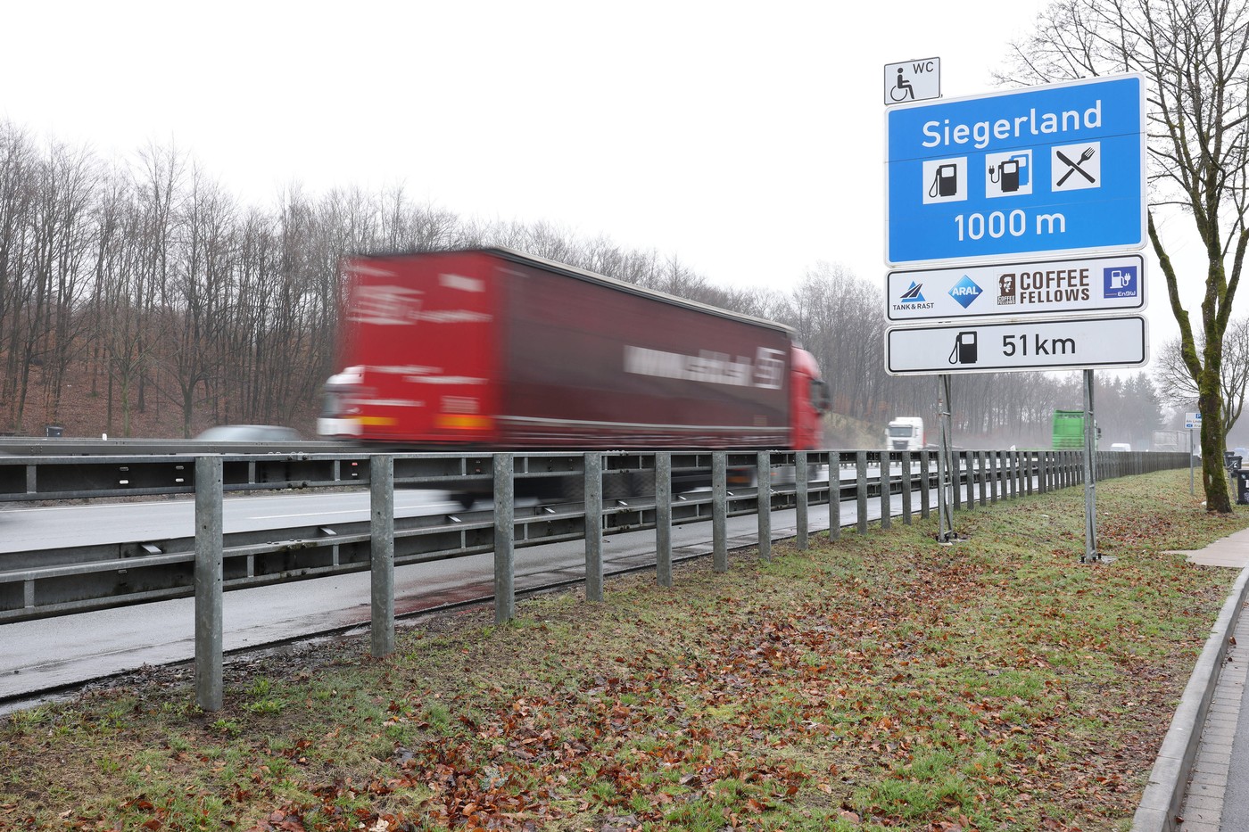 Avtocestno počivališče v Nemčiji