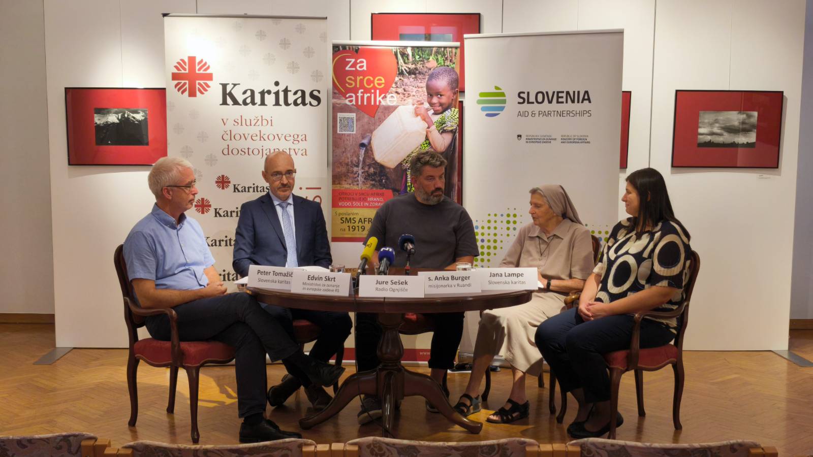 Novinarska konferenca Slovenske karitas