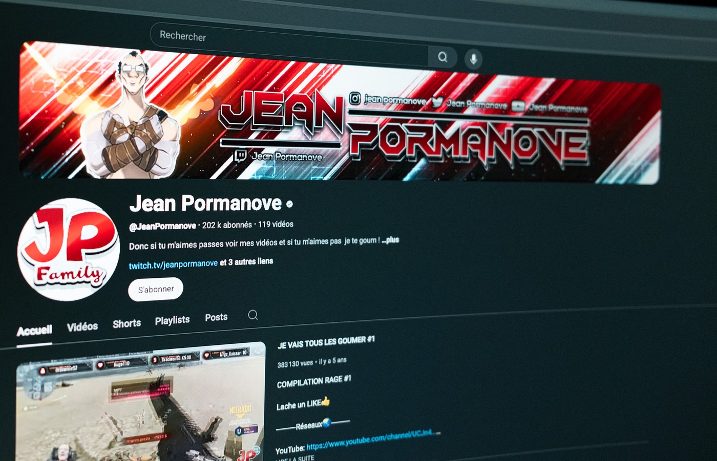Jean Pormanove