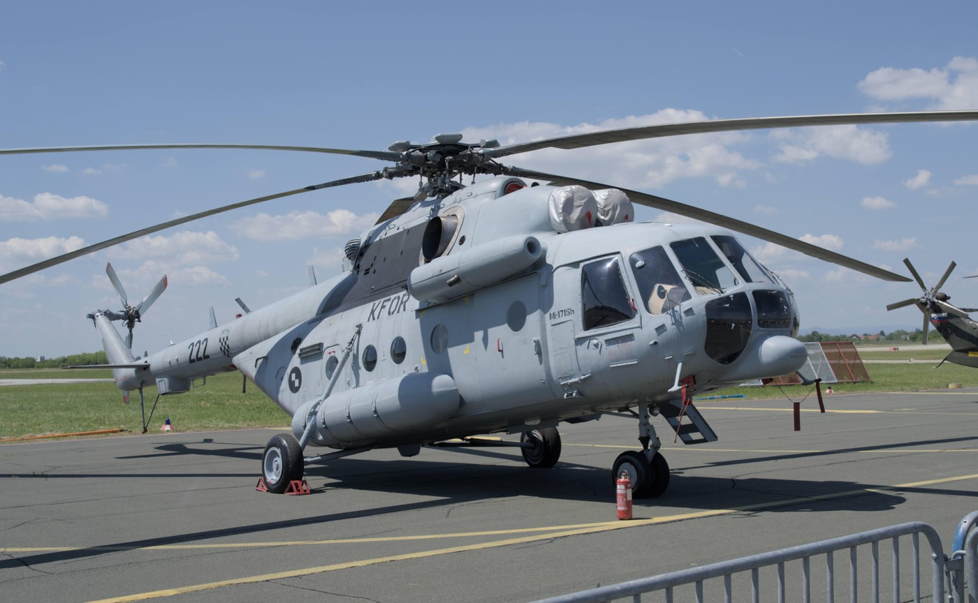 Hrvaški vojaški helikopter