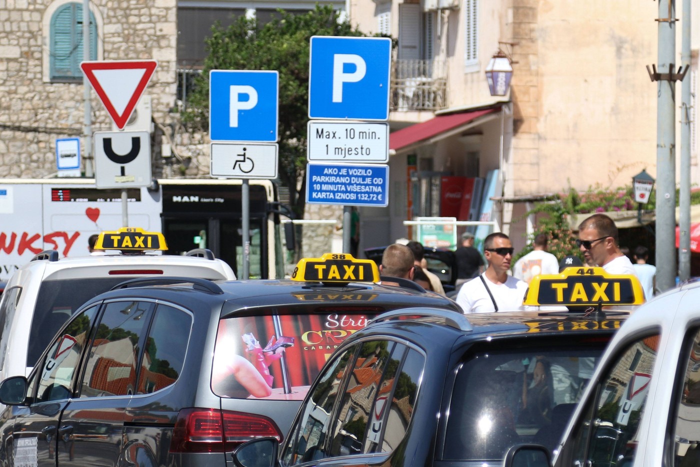 Taksiji v Dubrovniku