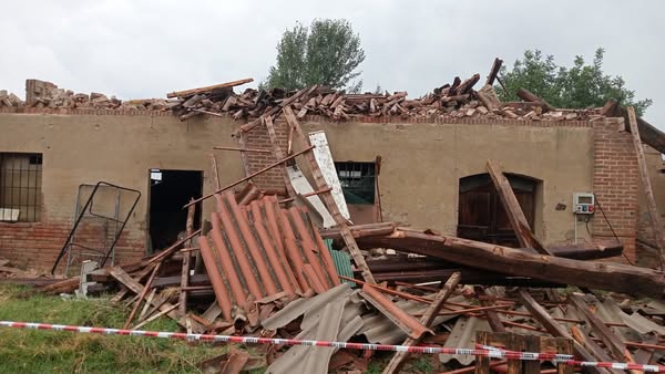 Posledica neurja v Verrettu