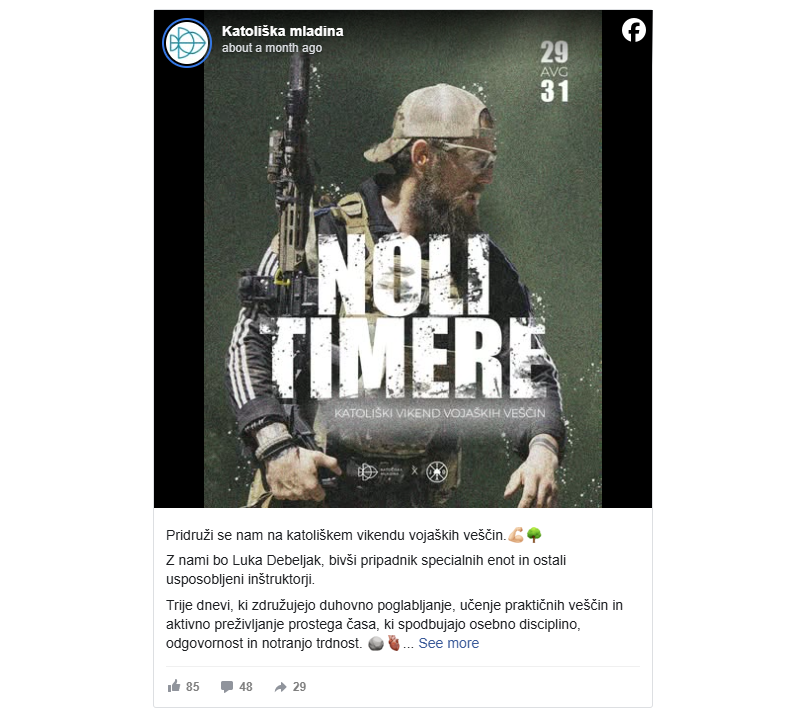 Katoliški vikend vojaških veščin