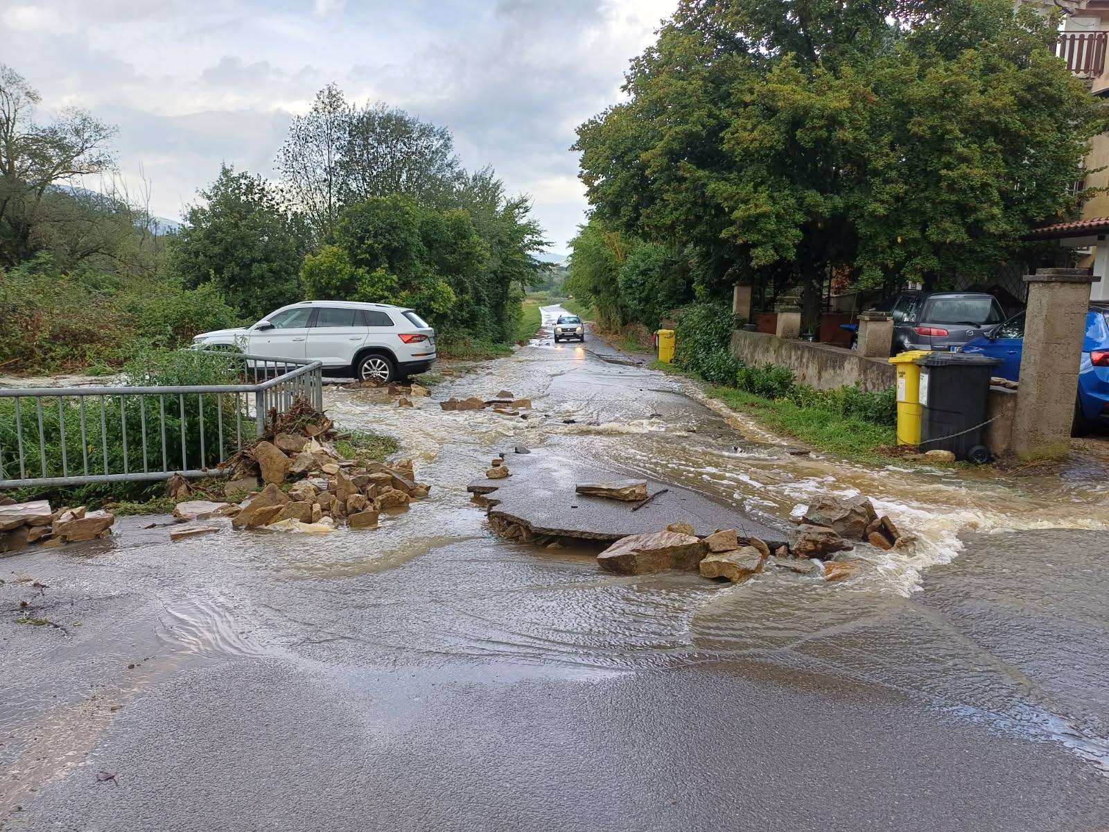 Poplave v slovenski Istri