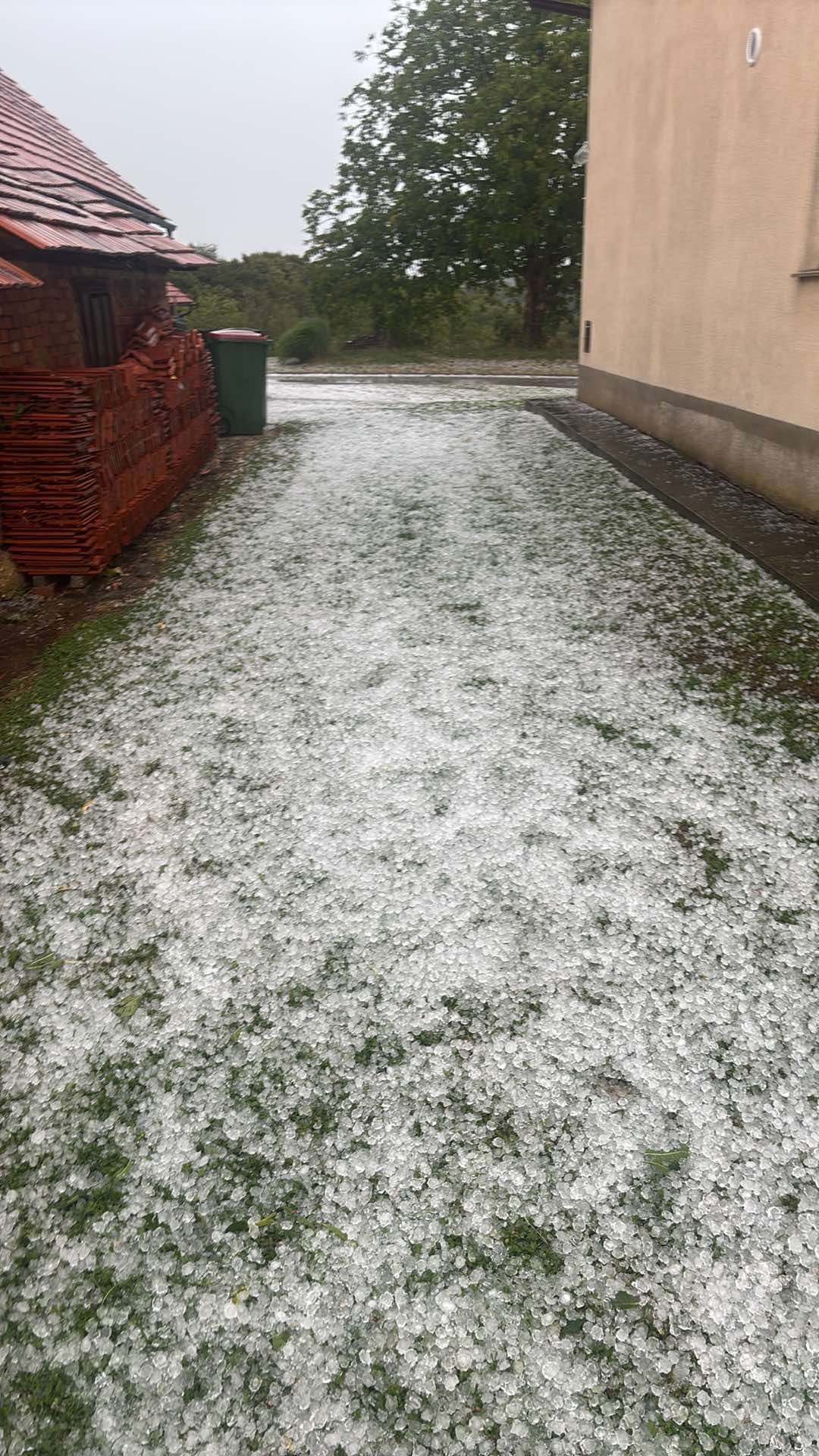 Toča občina Sveti Andraž v Slovenskih goricah