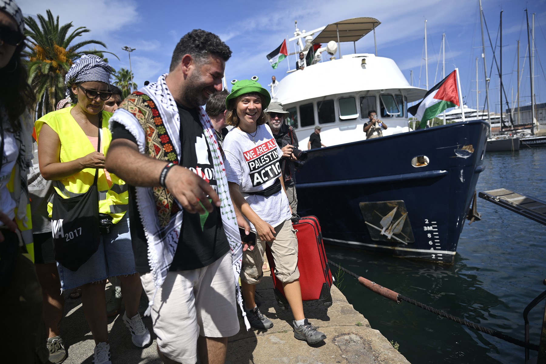 BARCELONA, SPAIN - AUGUST 31: Swedish activist Greta Thunberg
