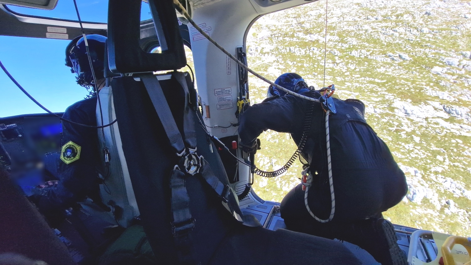 Reševanje na Mangartu