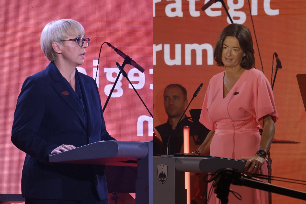 Nataša Pirc Musar in Tanja Fajon