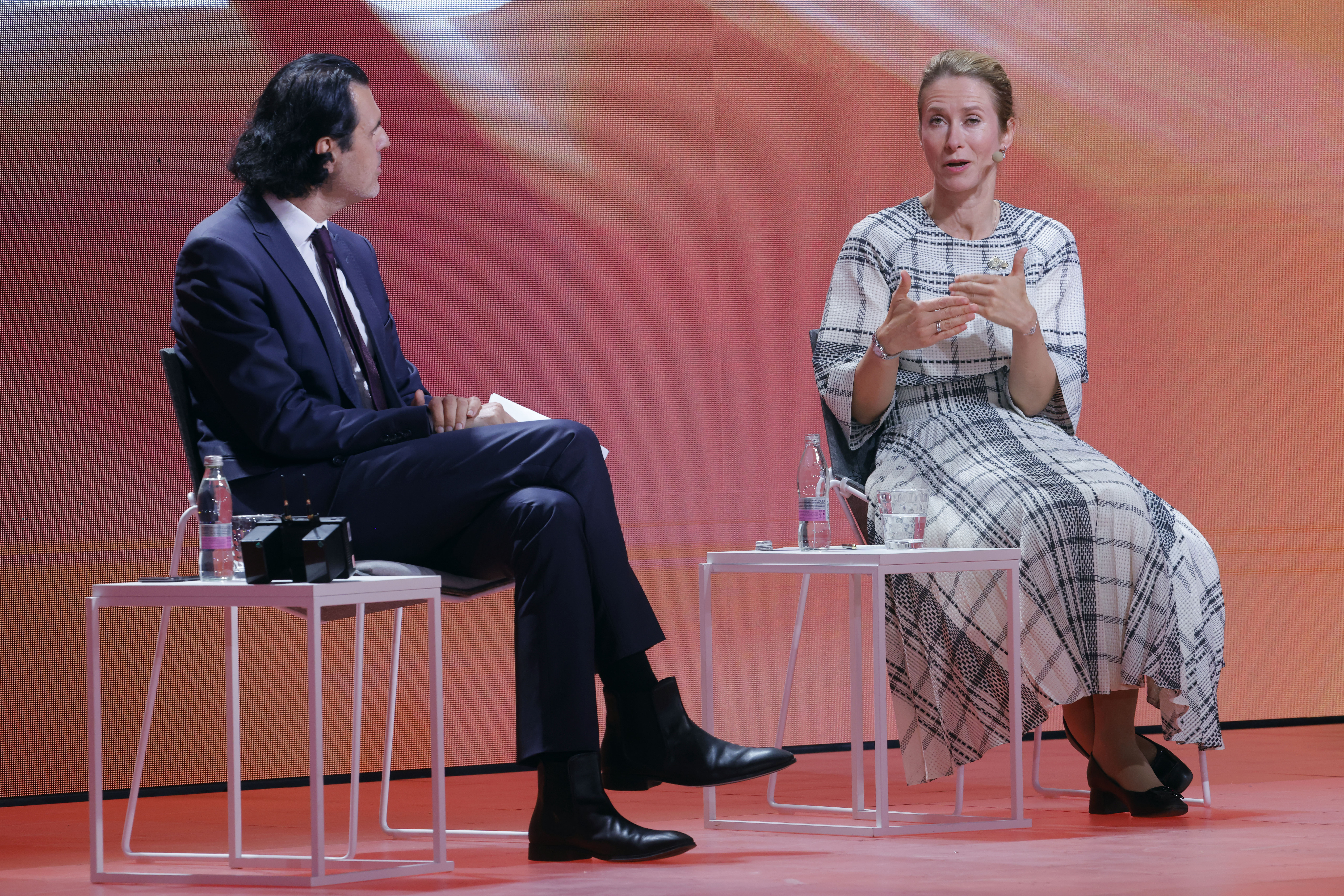 Slovenija, Bled, 01.09.2025, 01. september 2025 202520. Bled strategic forum. diplomati, politika,Kaja Kallas Foto:Borut Živulovič/F.A.Bobo