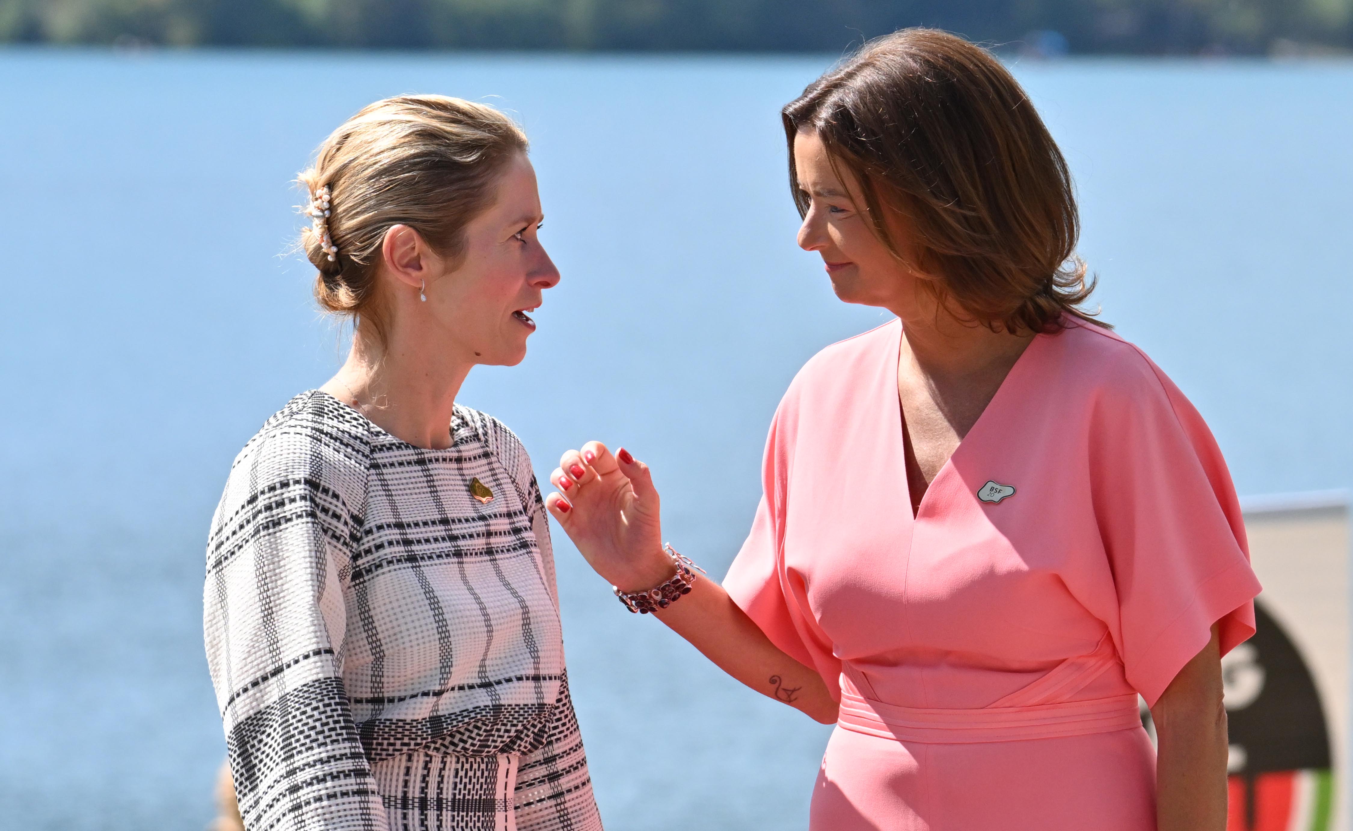 Kaja Kallas in Tanja Fajon