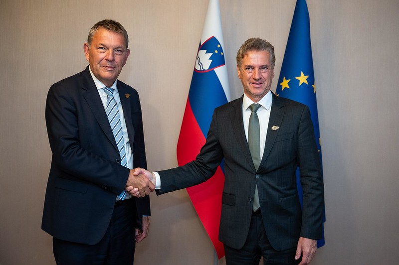 Premier Robert Golob na Blejskem strateškem forumu