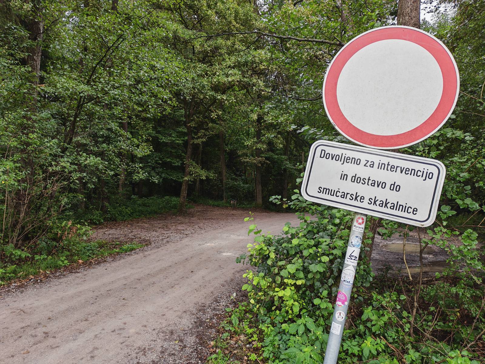 Parkirišče v Mostecu