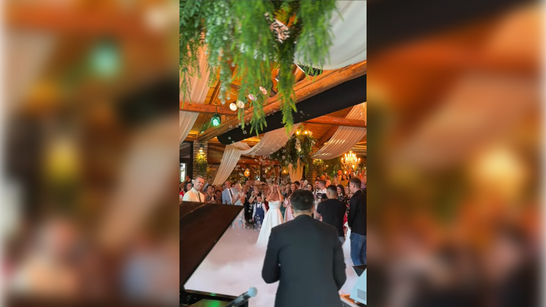 Petar Grašo presenetil nevesto