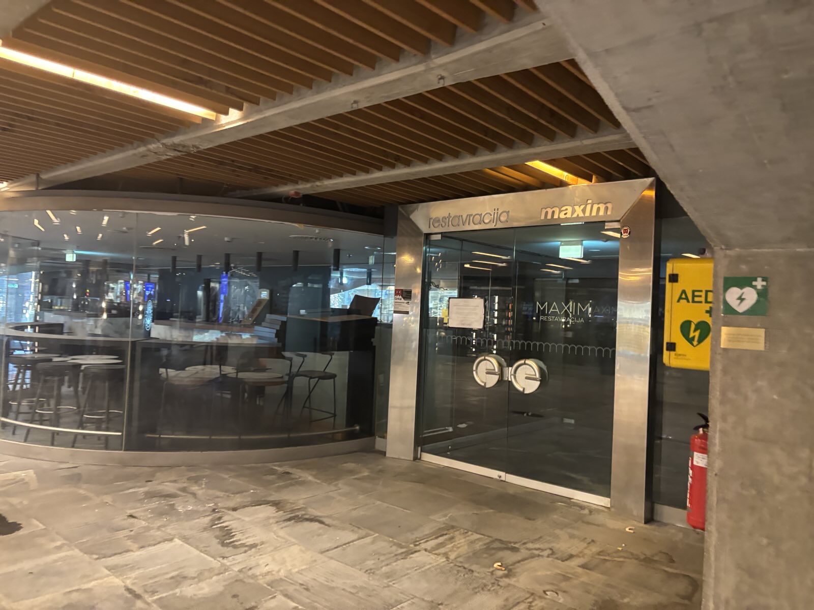Restavracija Maxim v Maximarketu