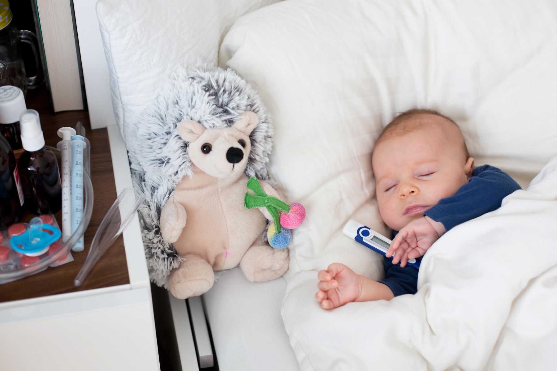 Vročina pri dojenčku