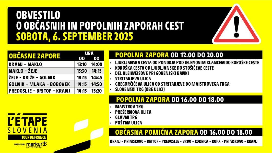 Zapore cest v soboto