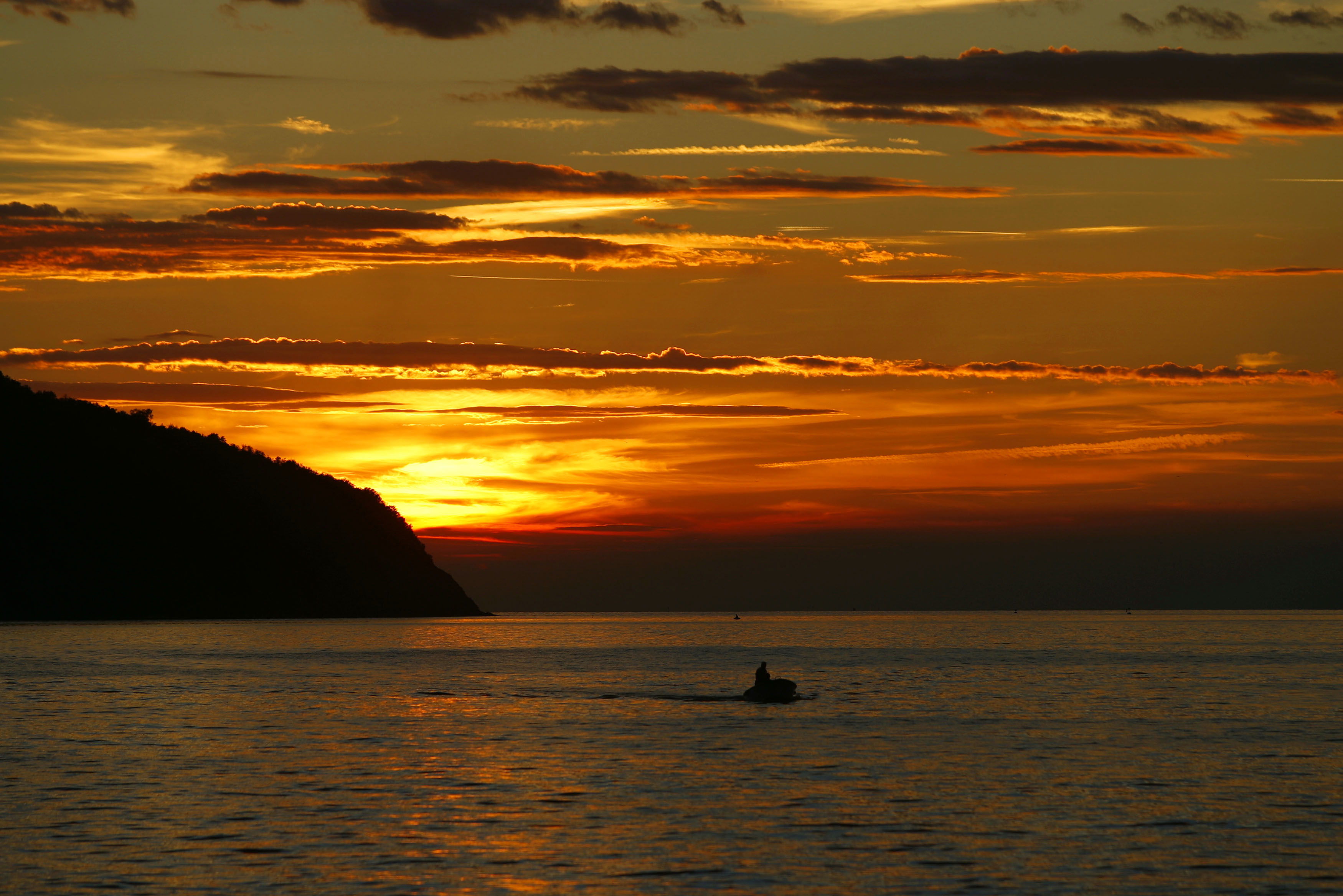 Sončni zahod v Izoli