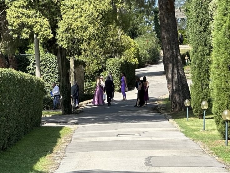 Poroka Robert Golob in Tina Gaber