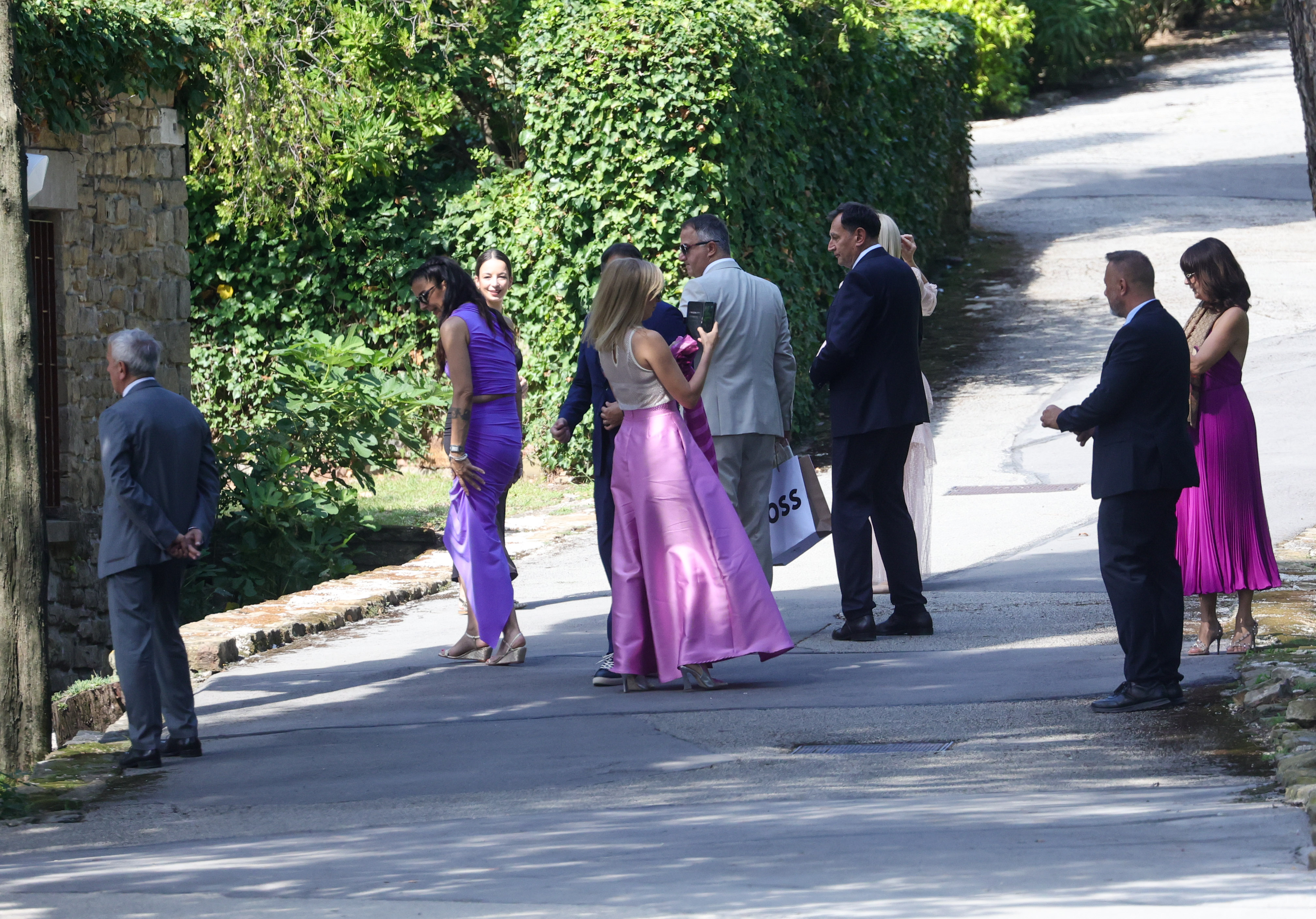 Poroka Tine Gaber in Roberta Goloba