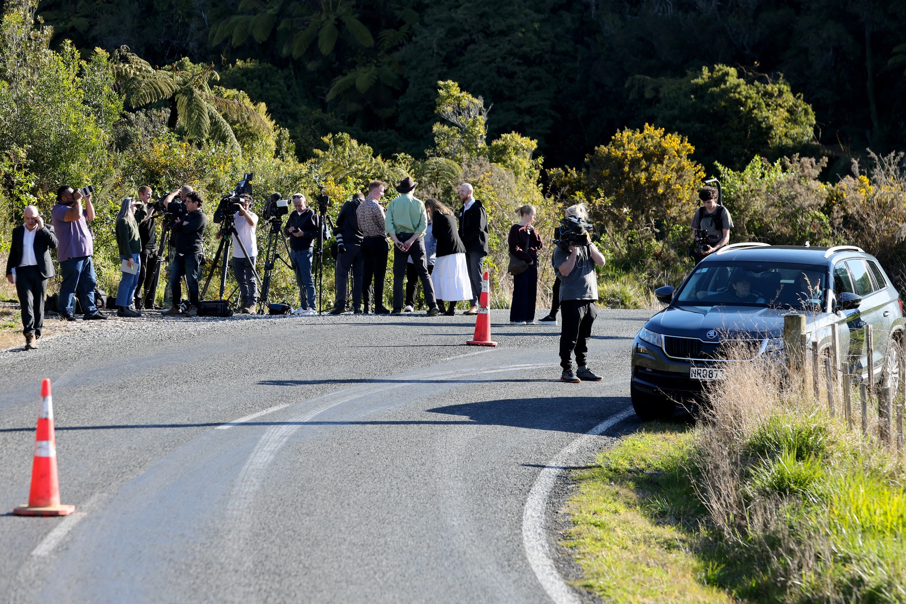 Streljanje med policijo in Phillipsom v Novi Zelandiji