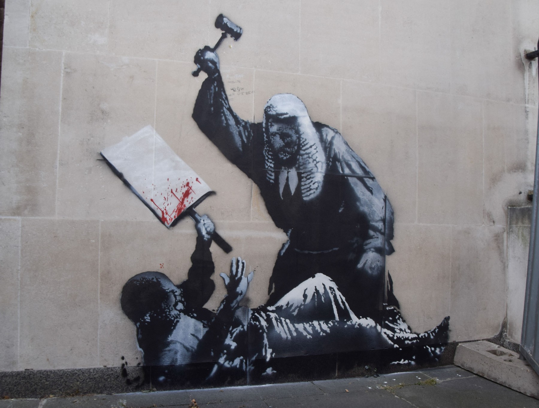 September 8, 2025, London, England Banksy