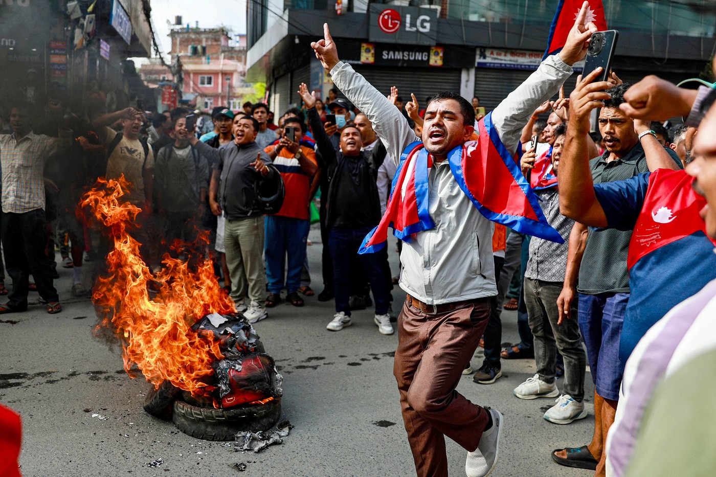 Nepal, protesti
