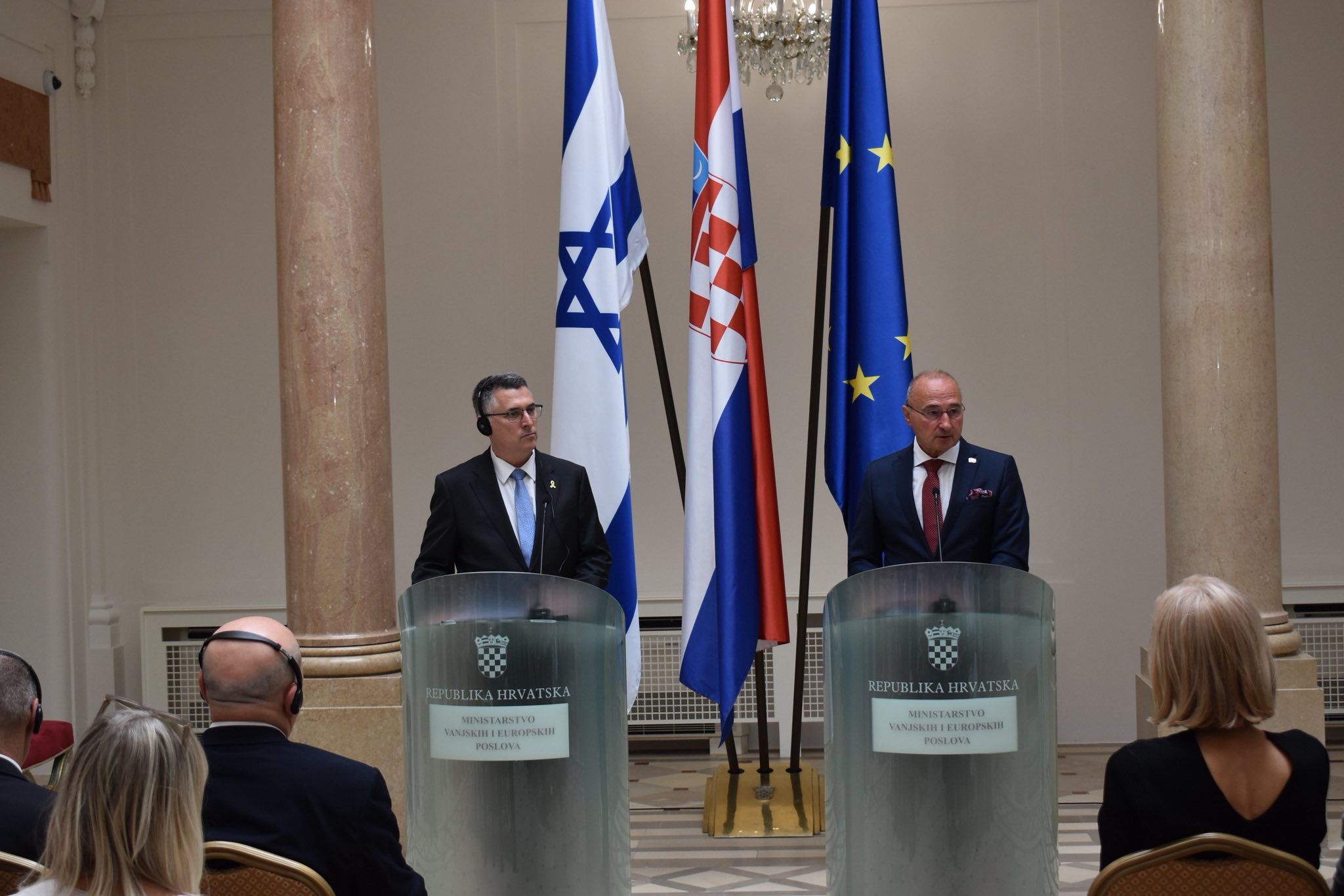 Gideon Saar in Gordan Grlić Radman