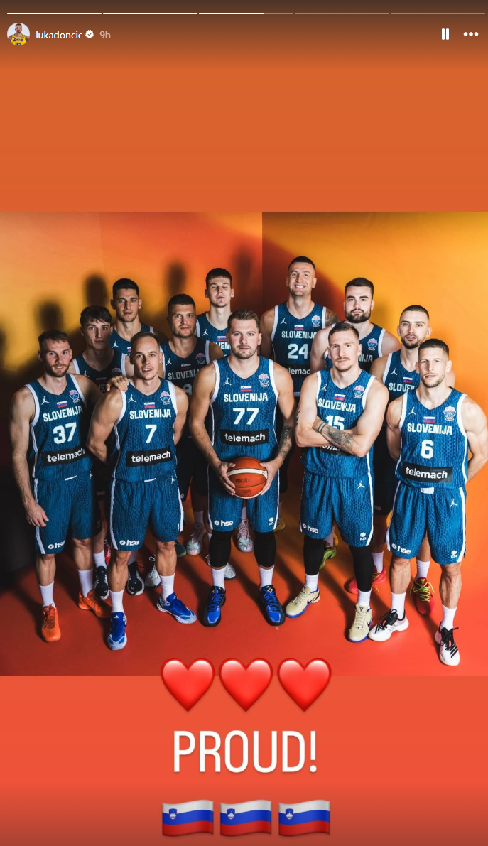 Slovenska košarkarska reprezentanca