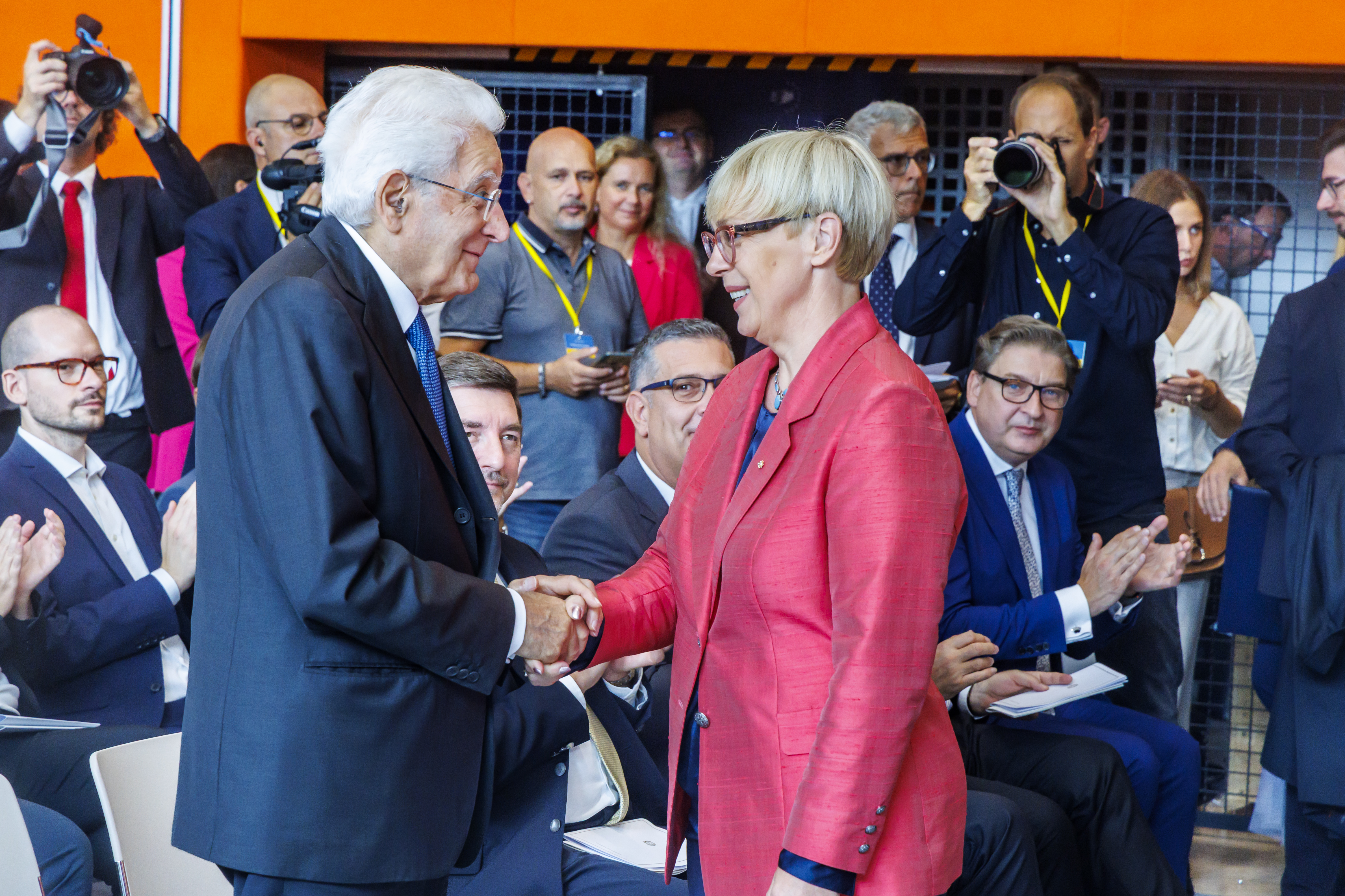 Nataša Pirc Musar, Sergio Mattarella