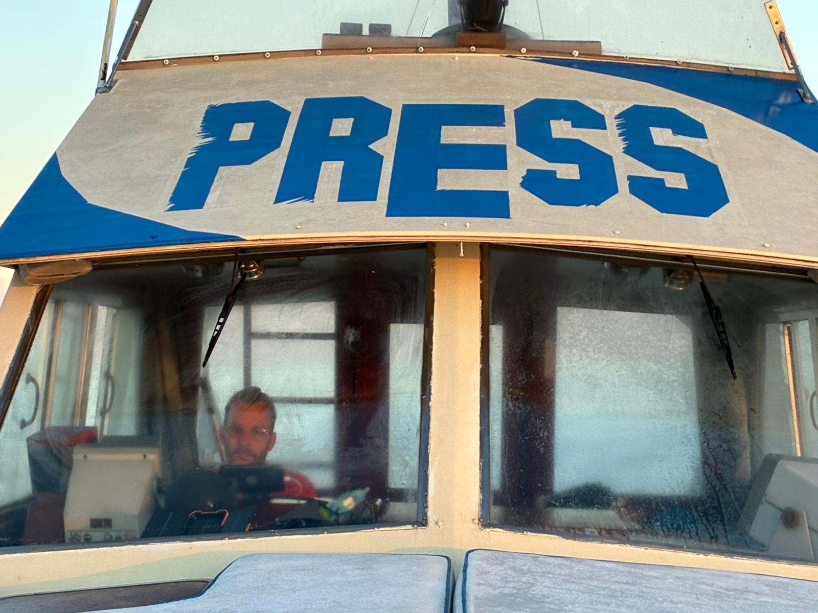 Jakob Krese na ladji Press