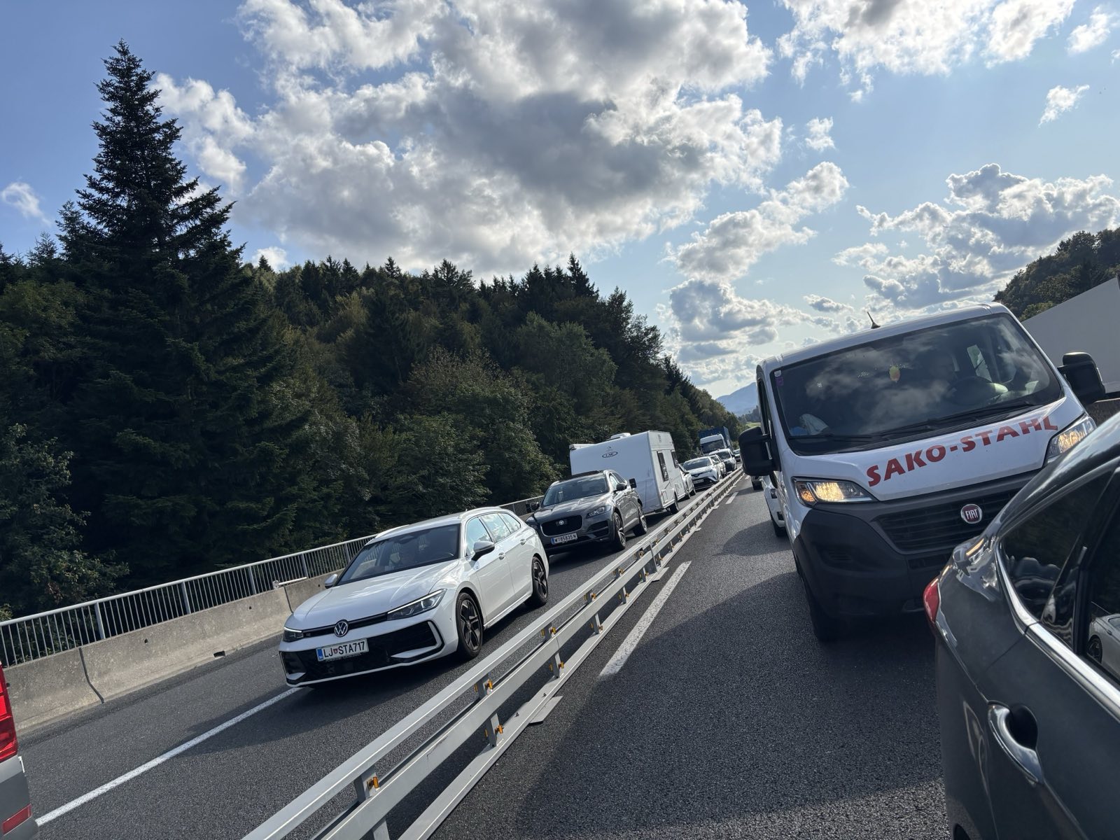 Zaprta štajerska avtocesta