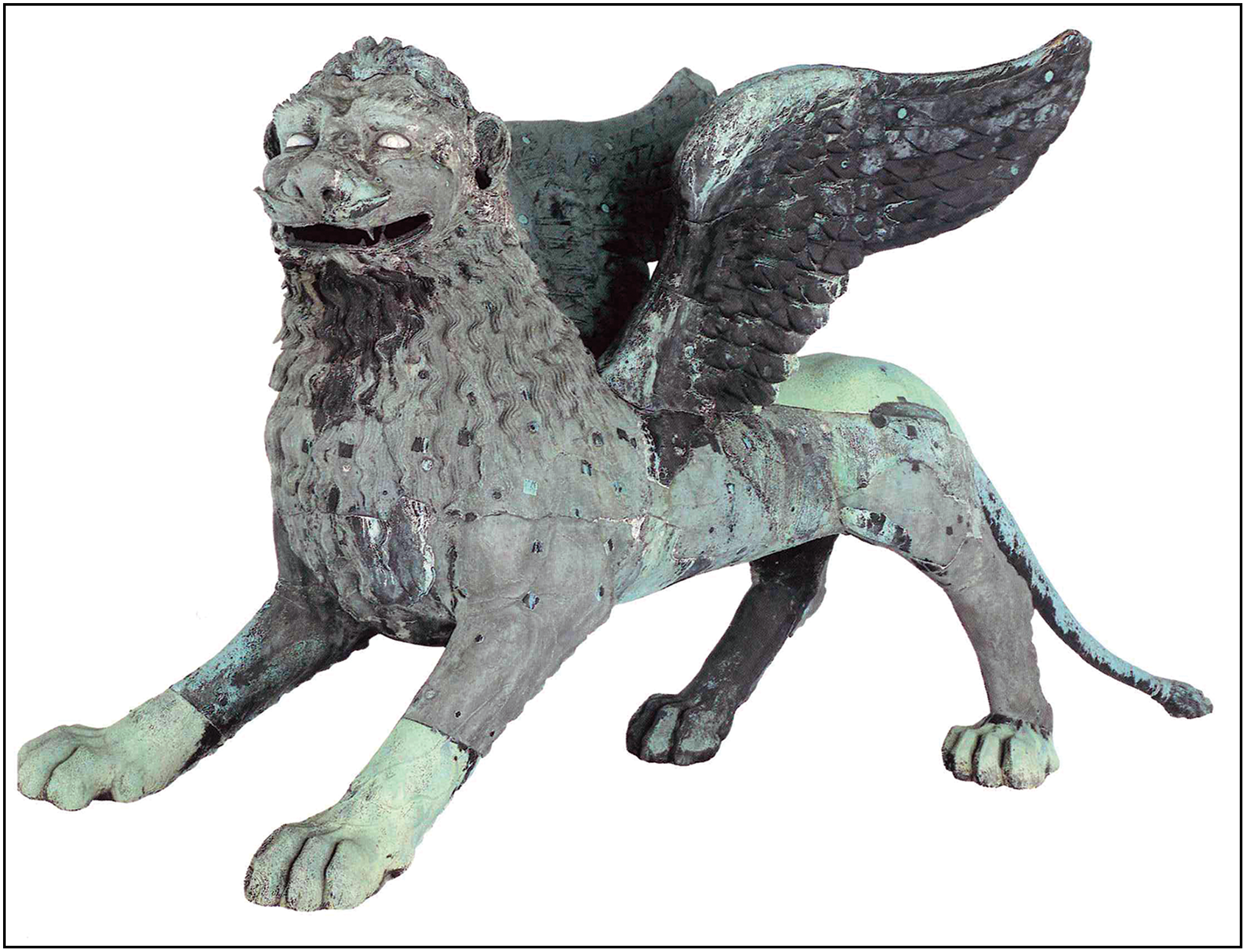 beneški lev Foto ANTIQUITY Cambdrige org