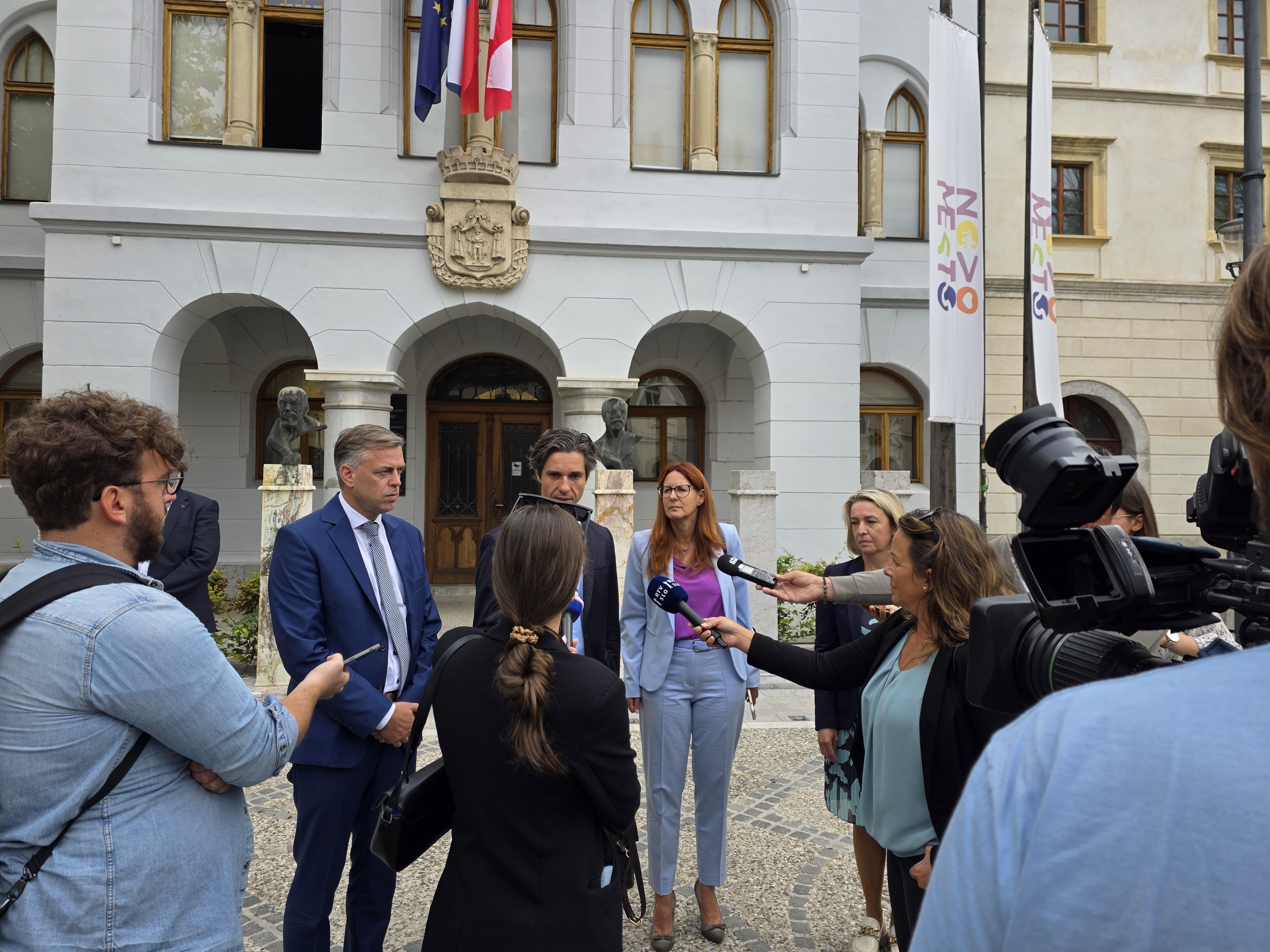 ministri in župani JV slovenije