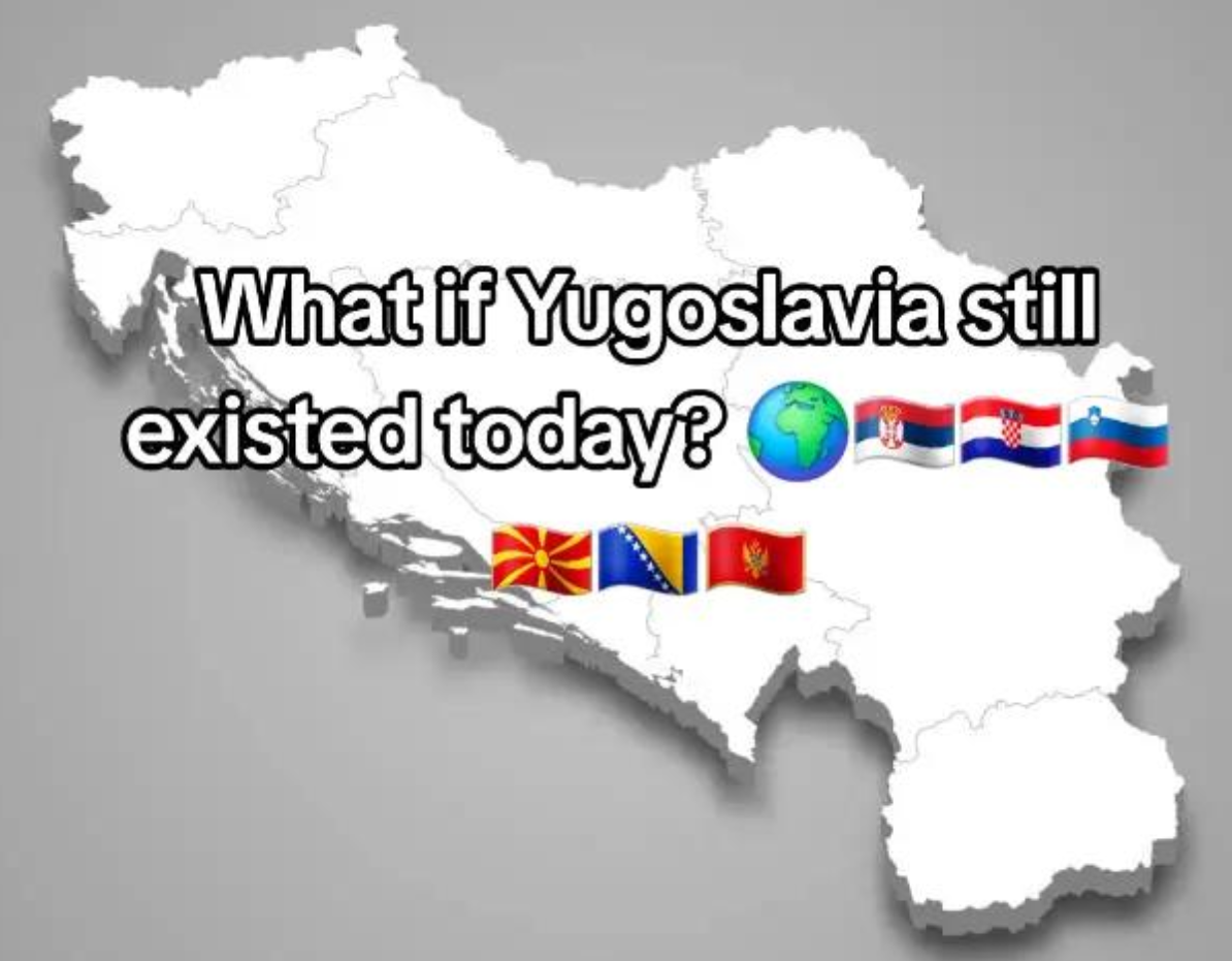 Jugoslavija Foto Zajem zaslona TIKTOK