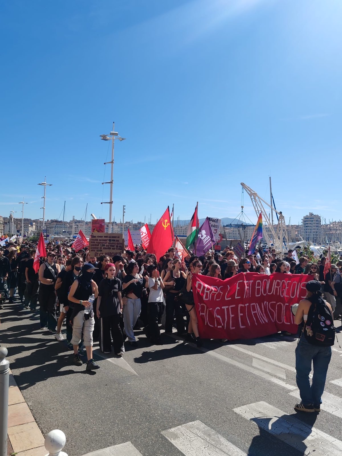 Francija protesti, Marseille