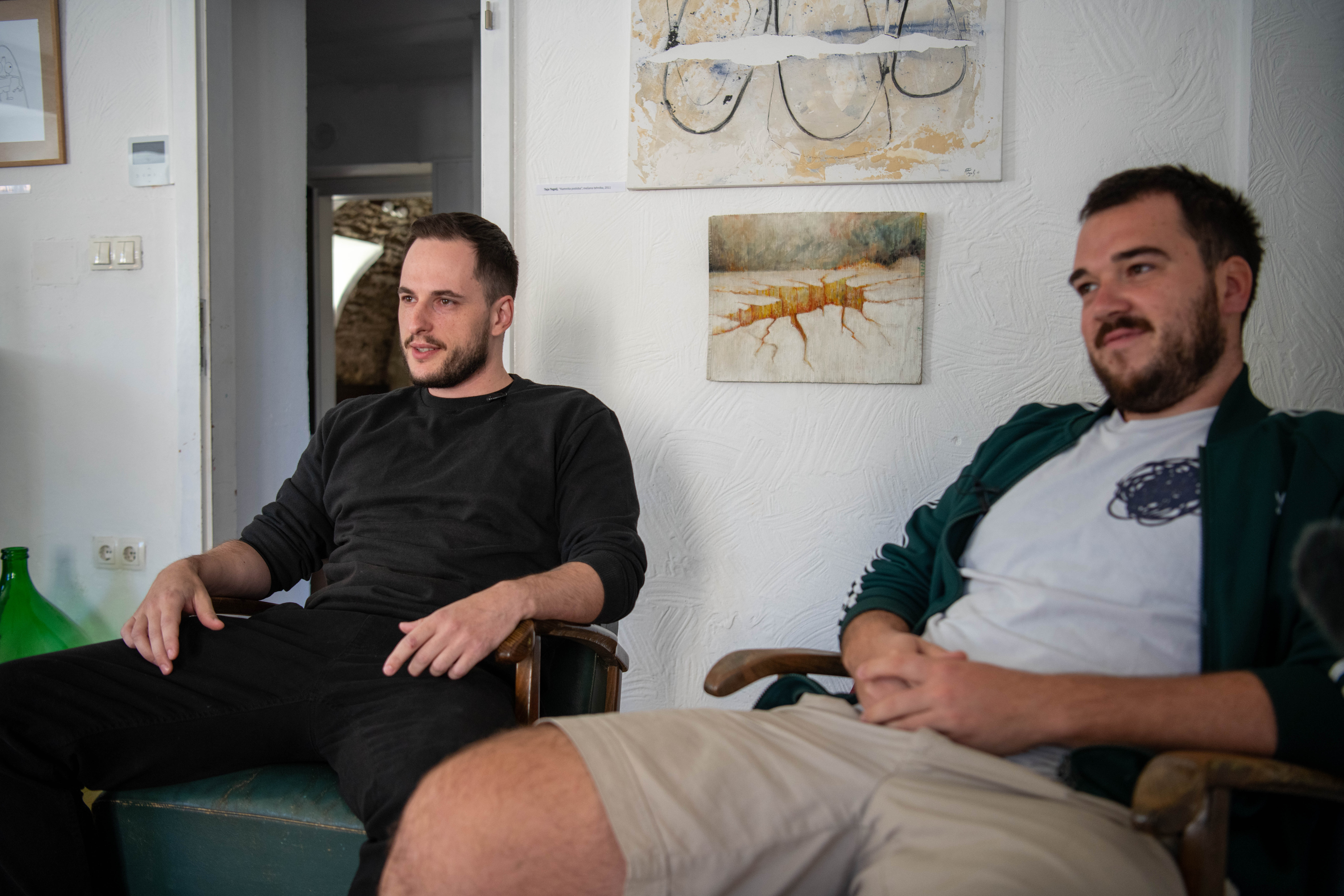 Jan Štefančič in Bor Šparemblek