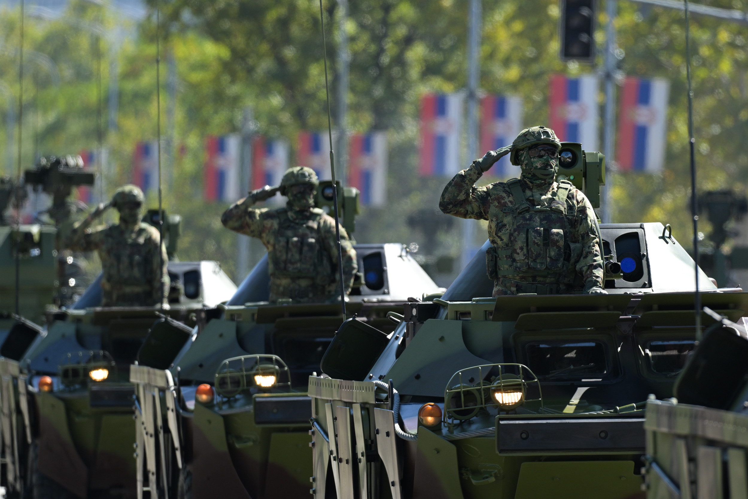 Vojaška parada v Srbiji, generalka