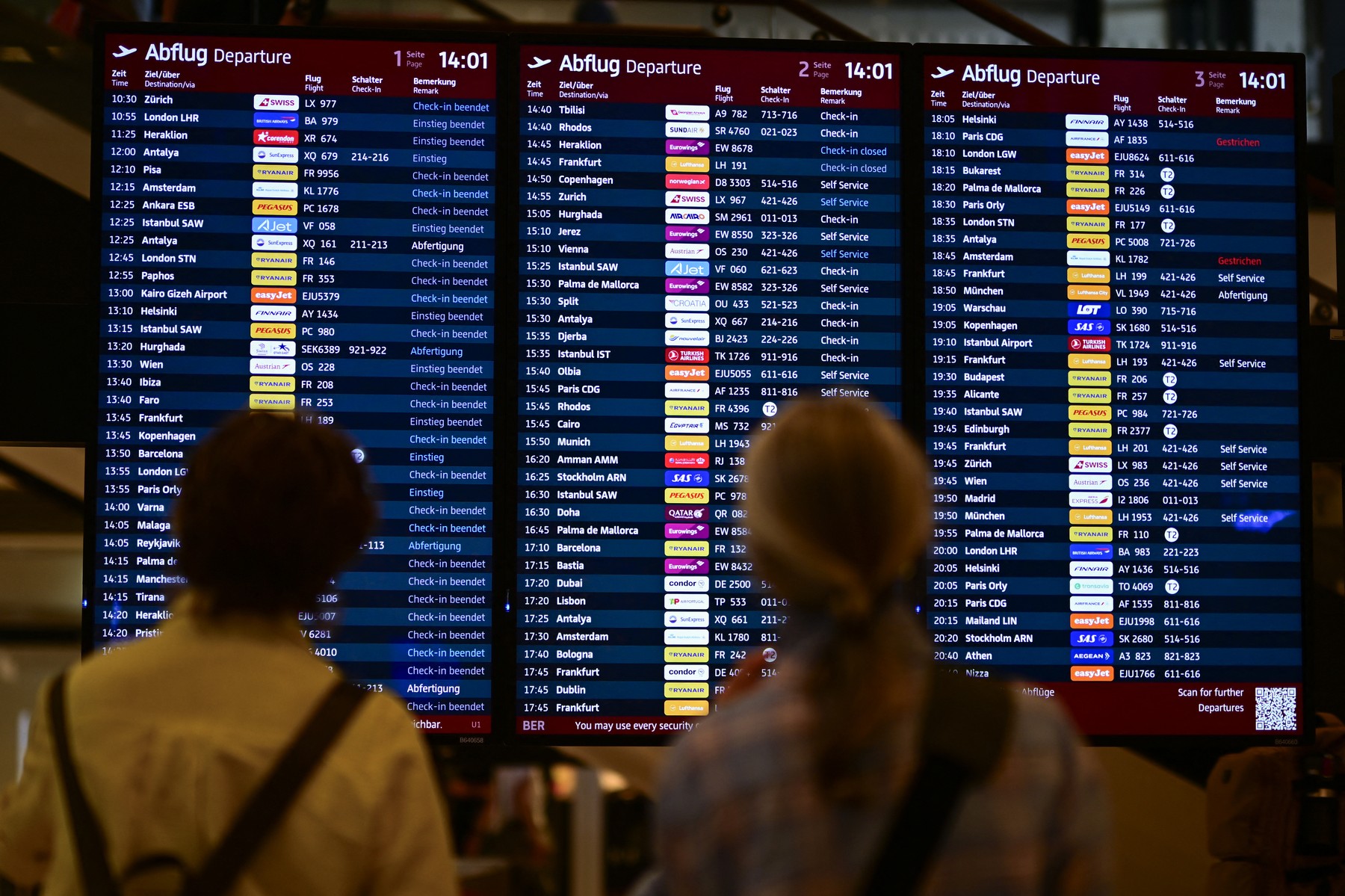 Berlin Brandenburg BER airport Willy-Brandt in Schoenefel