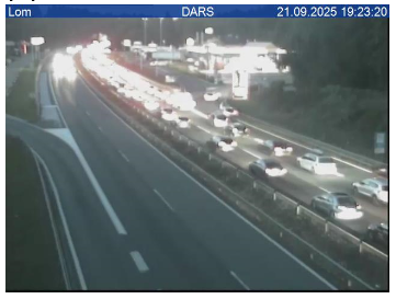 Zastoj na primorski avtocesti