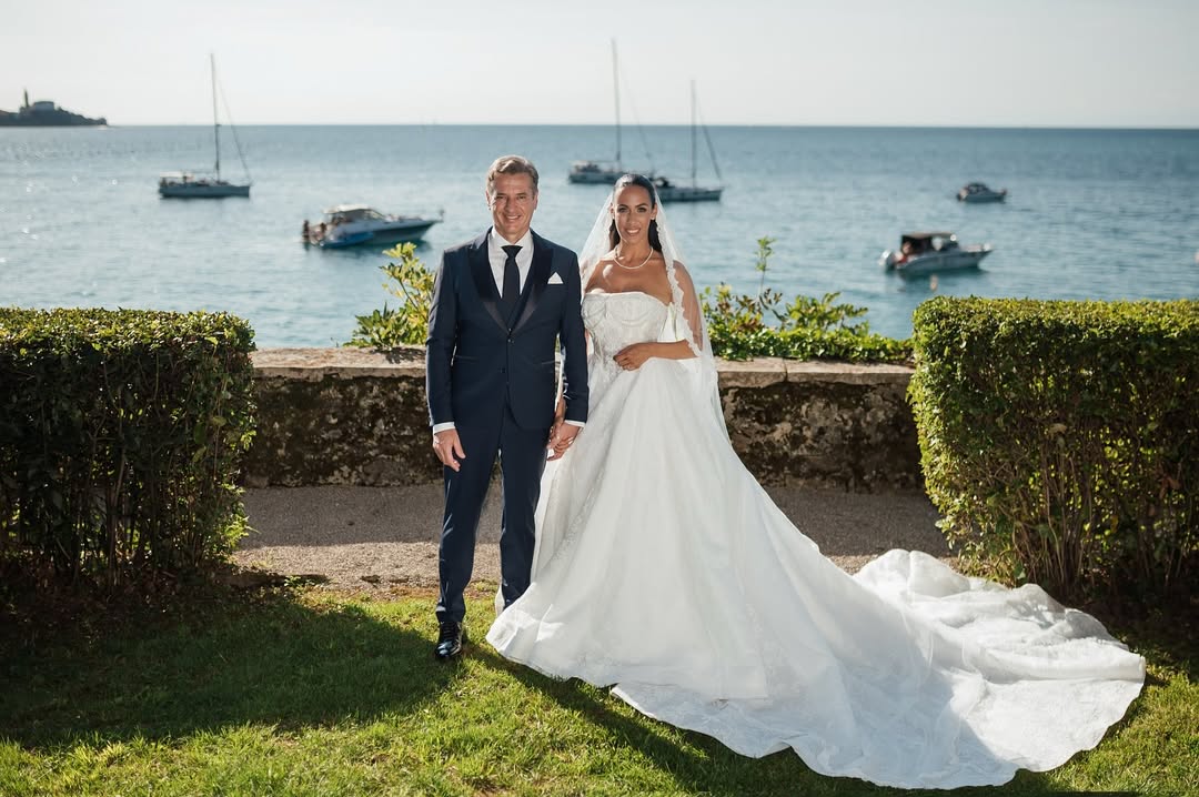 Poroka Robert Golob in Tina Gaber