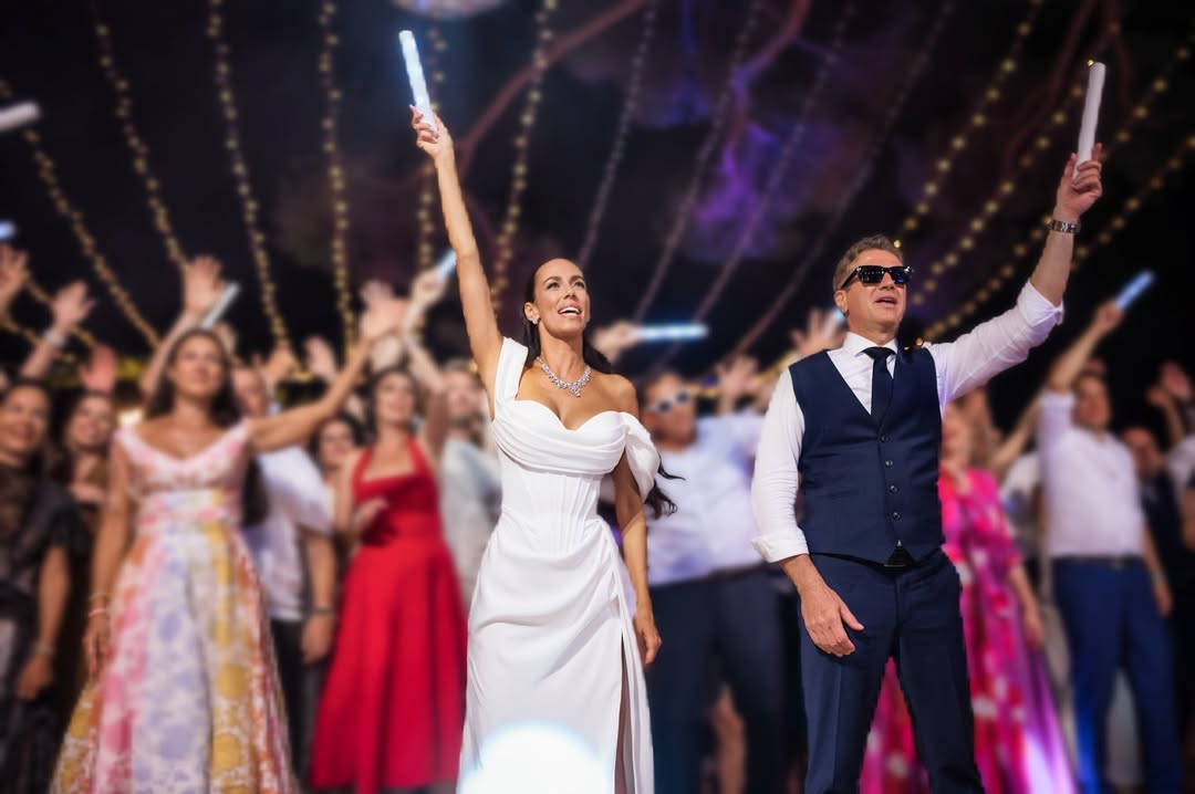 Poroka Robert Golob in Tina Gaber