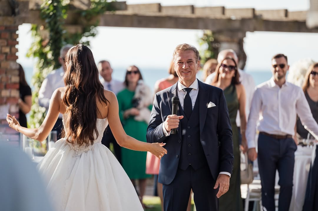 Poroka Robert Golob in Tina Gaber